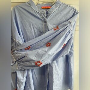 Viligallo tuckernuck blouse large EUC